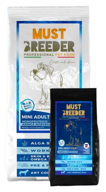 Linea Mini Adult Gold - Monoproteico All’Aringa Norvegese